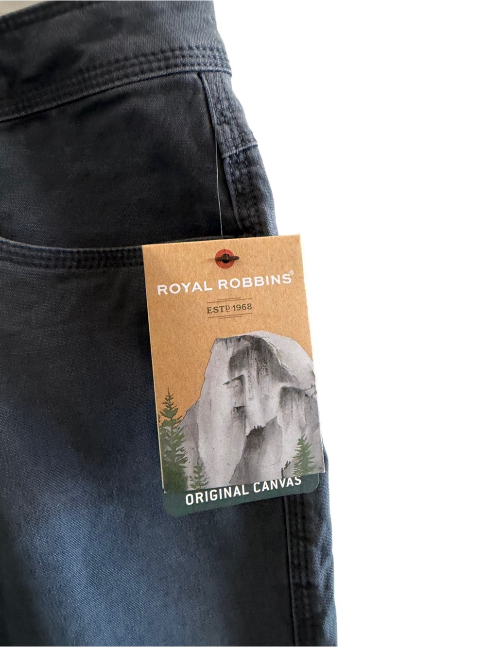 NWT Royal Robbins Billy Goat Stretch Boulder Pants Organic Canvas Size 12 - Picture 7 of 12